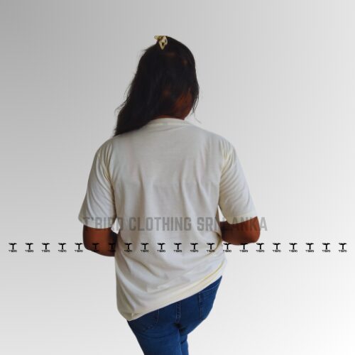 Bold & Basic Ivory Unisex T-Shirt - Image 2