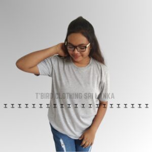 Bold & Basic Light Grey Unisex T-Shirt