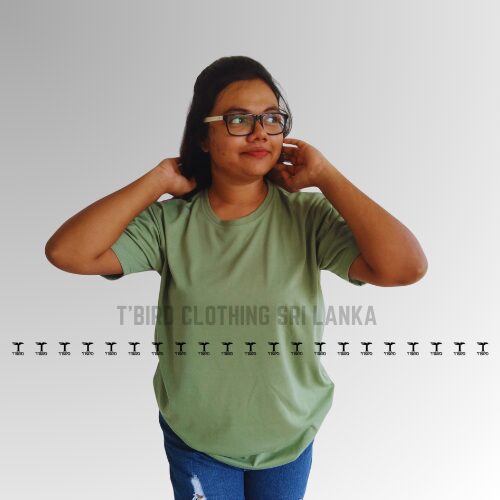 Bold & Basic Fern green Unisex T-Shirt