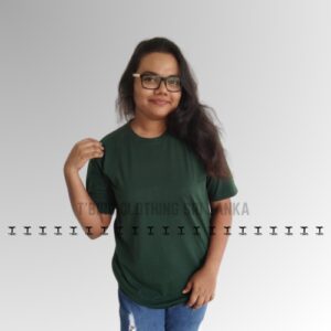 Bold & Basic Olive Green Unisex T-Shirt