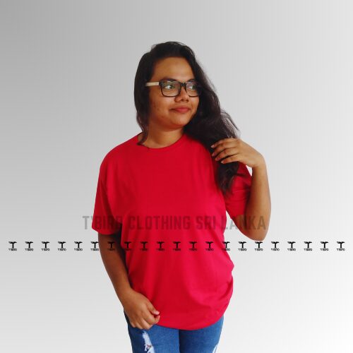 Bold & Basic Red Unisex T-Shirt