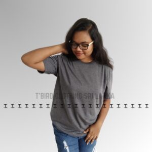 Bold & Basic Dark Grey Unisex T-Shirt