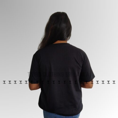 Bold & Basic Black Unisex T-Shirt - Image 2