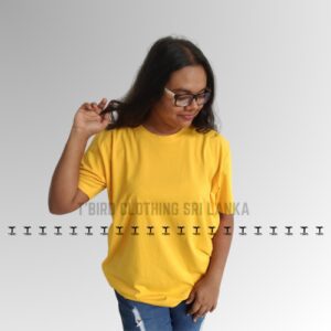Bold & Basic Yellow Unisex T-Shirt